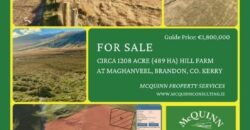 c1,208 Acres (489ha) at Maghanveel, Brandon, Co. Kerry